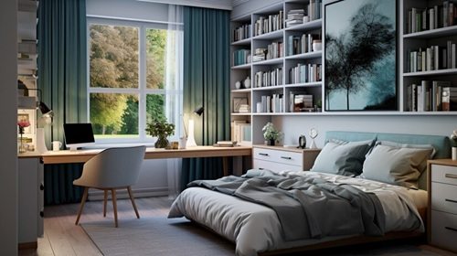 Bedroom Curtain Dubai Elegant Touch