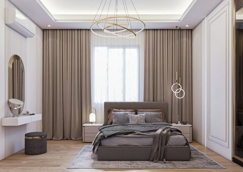 Bedroom Curtain Dubai Premium Fabric