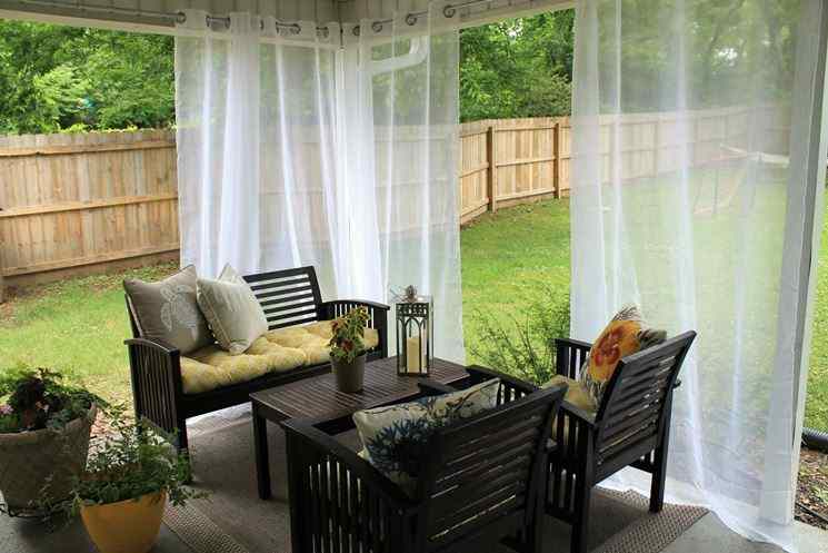 Classic Outdoor Curtains in Dubai