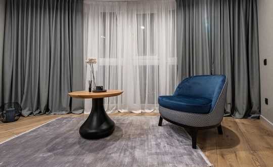 Custom Wave Curtains in UAE