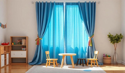Custom kids curtains Dubai