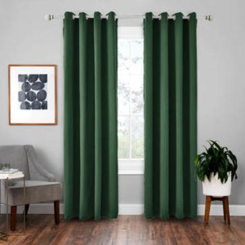 Elegant Triple-Weave Polyester Curtain