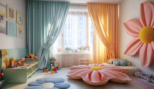 Kids blackout curtains Dubai