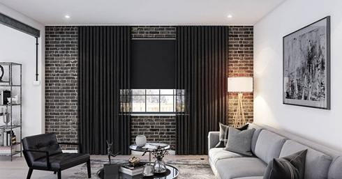 Living Room Sheer Curtain Dubai