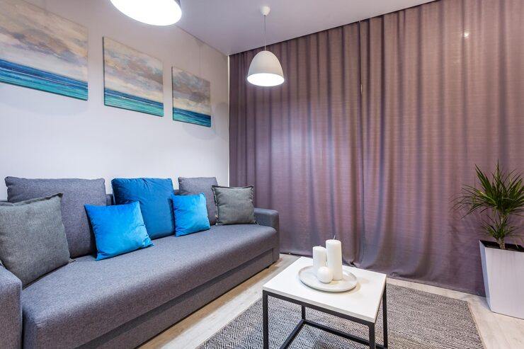 Luxury Linen Curtains in Dubai