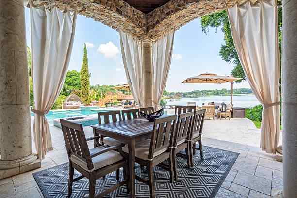 Modren Outdoor Curtains in Dubai
