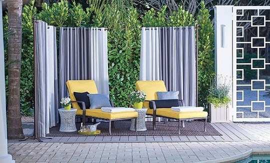 Modren Outdoor Curtains in UAE