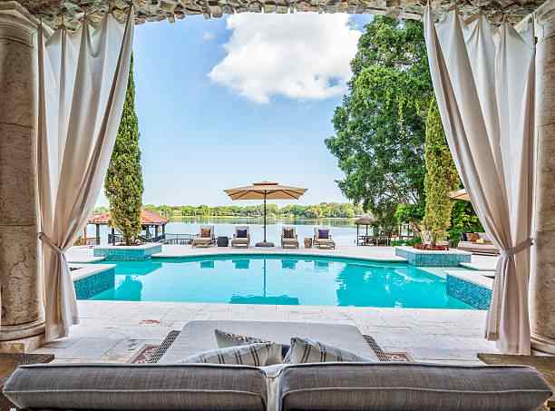 Outdoors With Custom Curtains Dubai