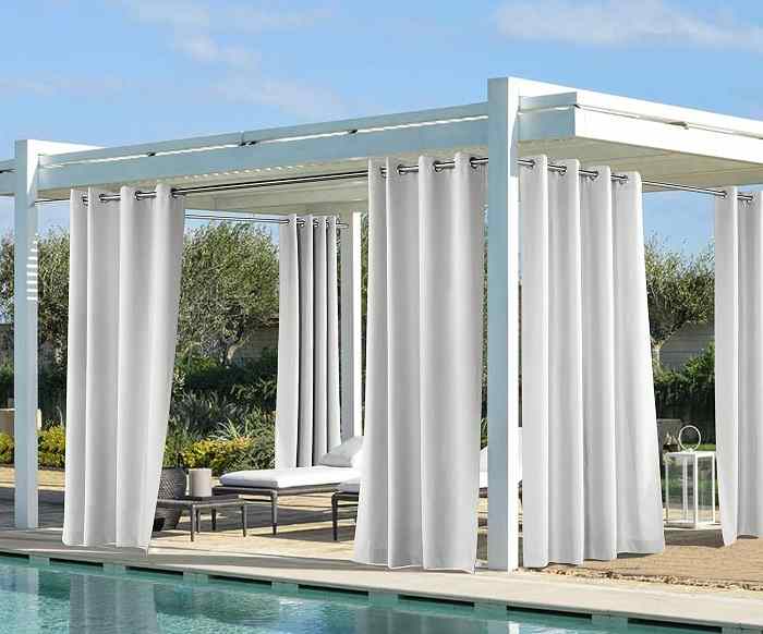 Outdoors With Custom Curtains