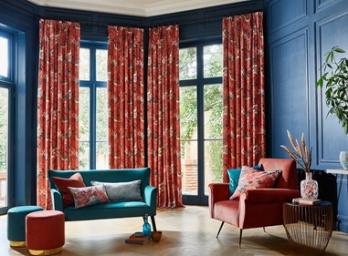 Pinch pleat blackout curtains Dubai