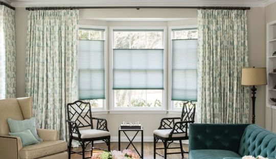 Pinch pleat curtains Dubai