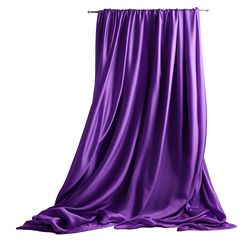 Purple silk curtains Dubai