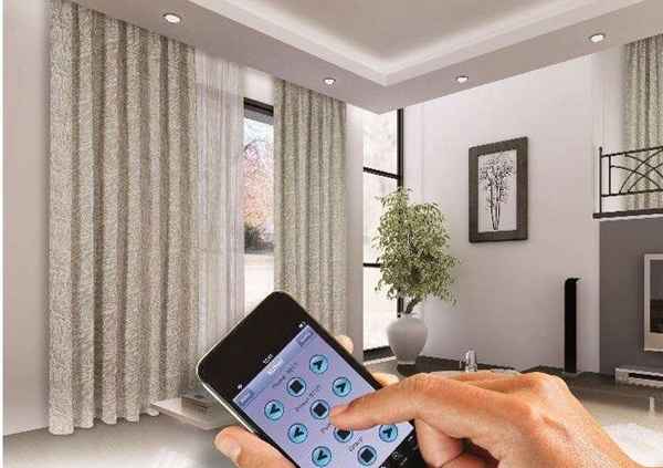 Sleek smart Curtains Dubai