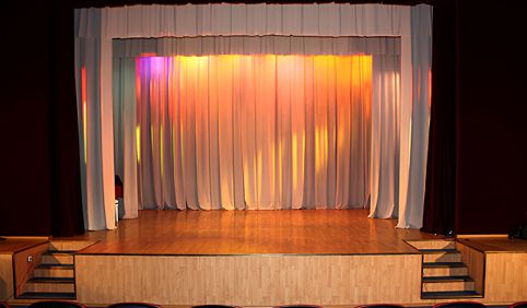 Stage backdrop curtains Dubai