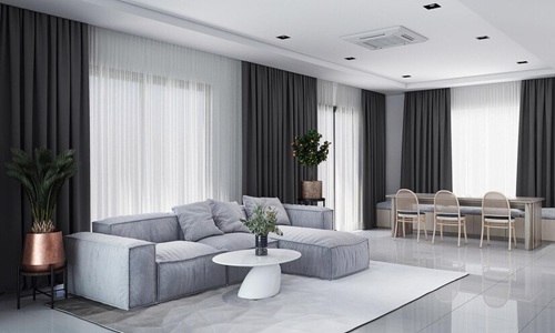 Stylish Motorized Curtains Dubai