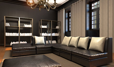 Velvet eyelet curtains Dubai