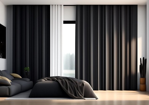 bedroom blackout curtains dubai