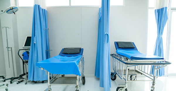 hospital curtain installation Dubai