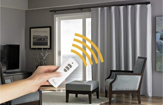luxury Motorized Curtains Dubai