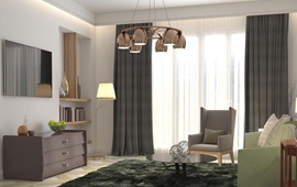 modern Soundproof Curtains In Dubai