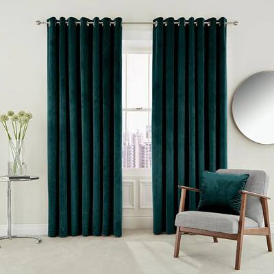with curtain