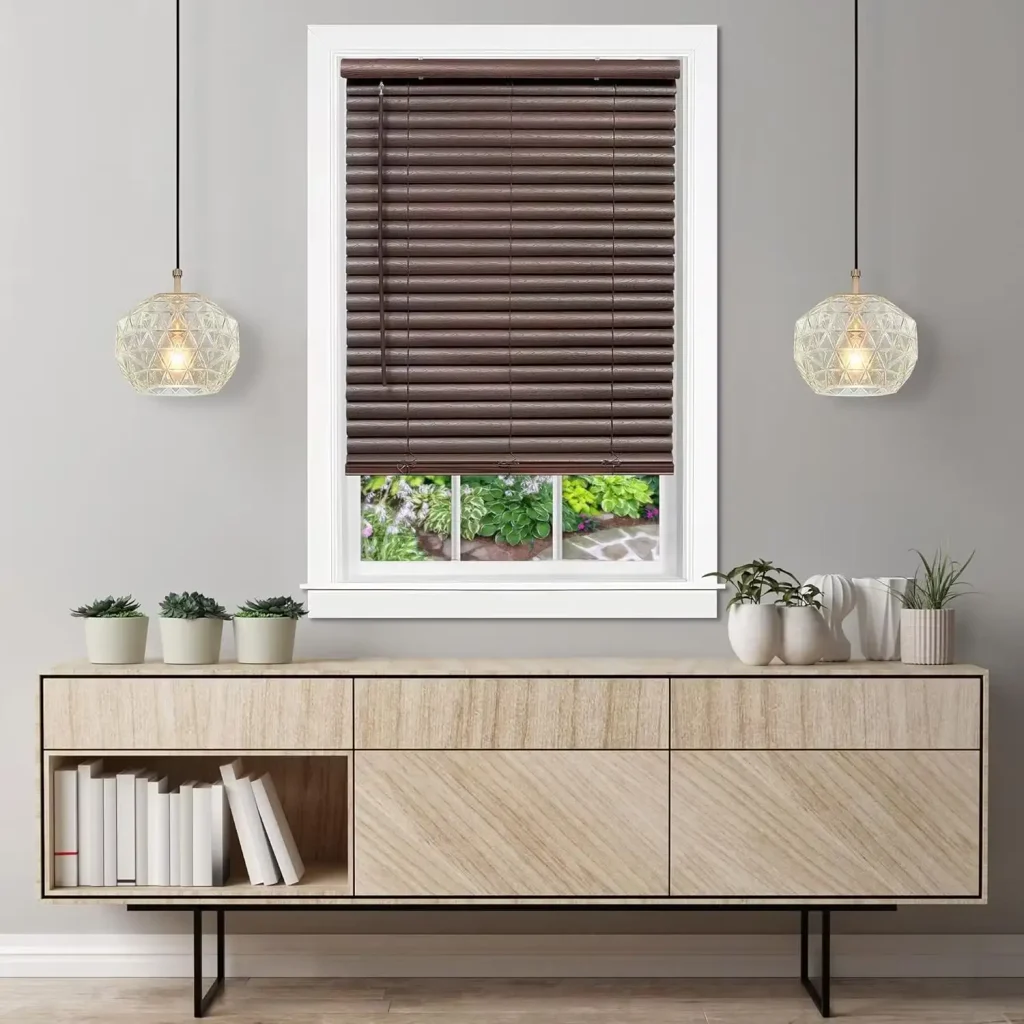 Durable bamboo blinds for indoor windows